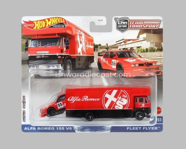 Hot Wheels Alfa Romeo 156 v6 Fleet Flyer