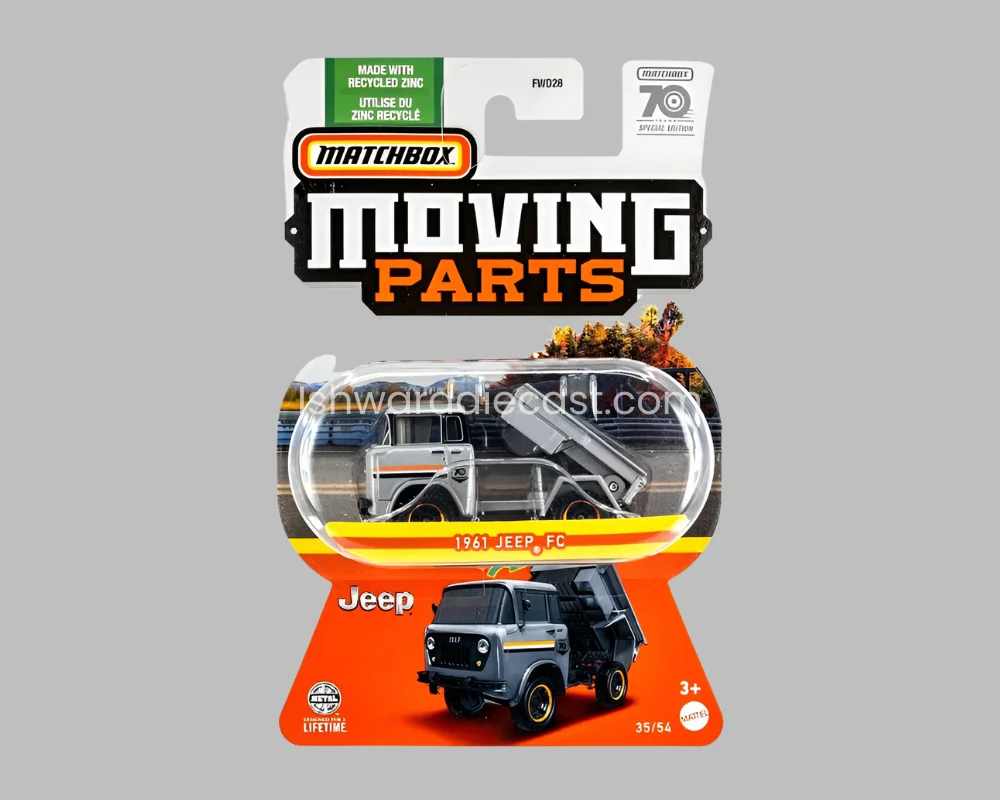 Matchbox Moving Parts Series 1961 Jeep FC