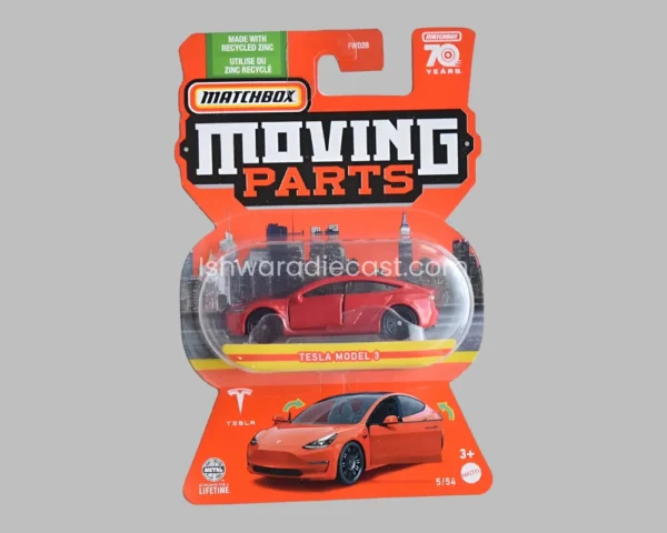 Matchbox Moving Parts Series Tesla Model 3